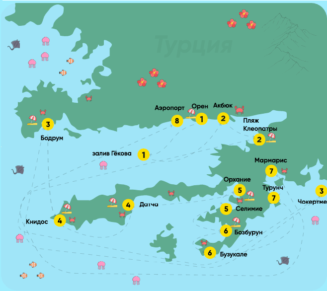 Бодрые каникулы. Яхт тур-Турция - фото 1