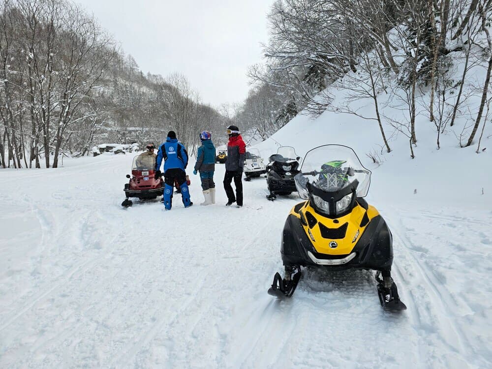 Катание на снегоходах - фото 10
