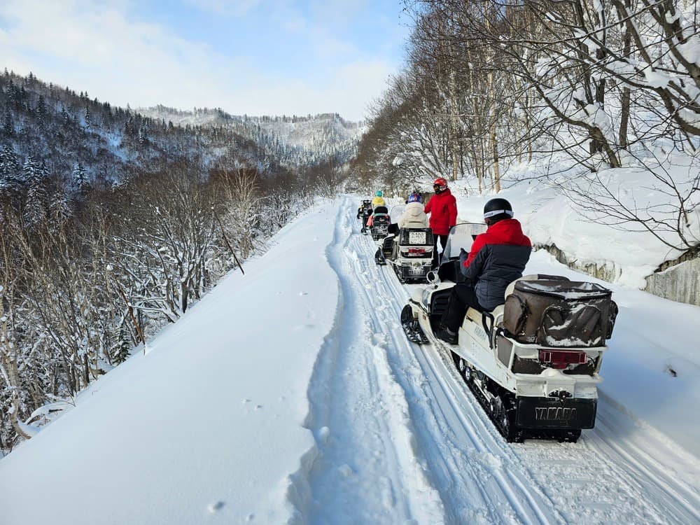 Катание на снегоходах - фото 8