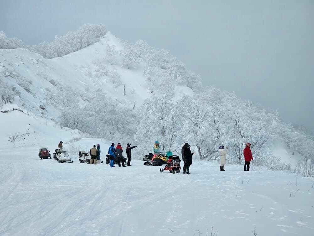 Катание на снегоходах - фото 6