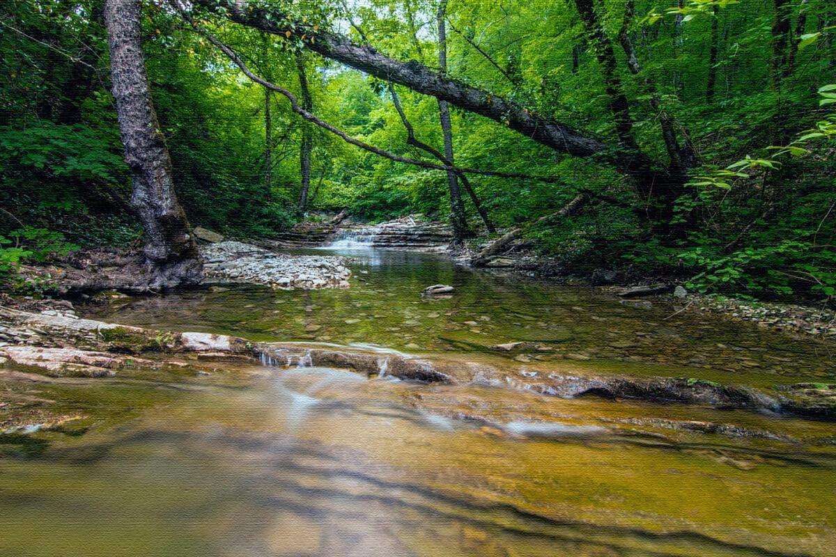 Водопады реки Жане, Голубая бездна, замок Шато-де-Талю - фото 3