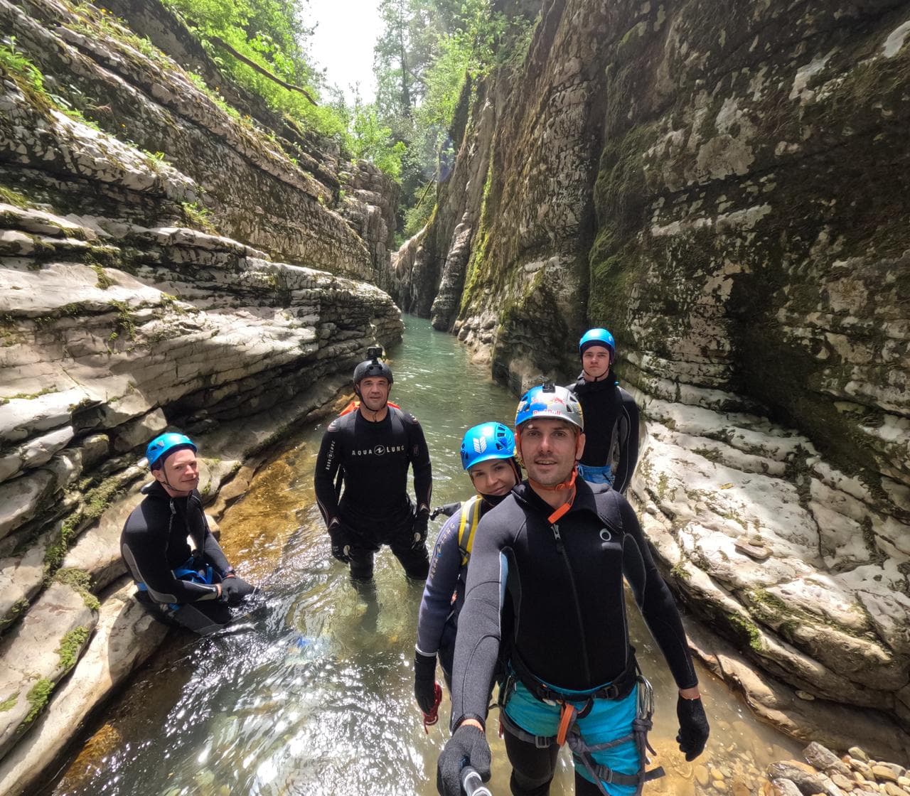 Каньонинг в Сочи , Белые Скалы - фото 1