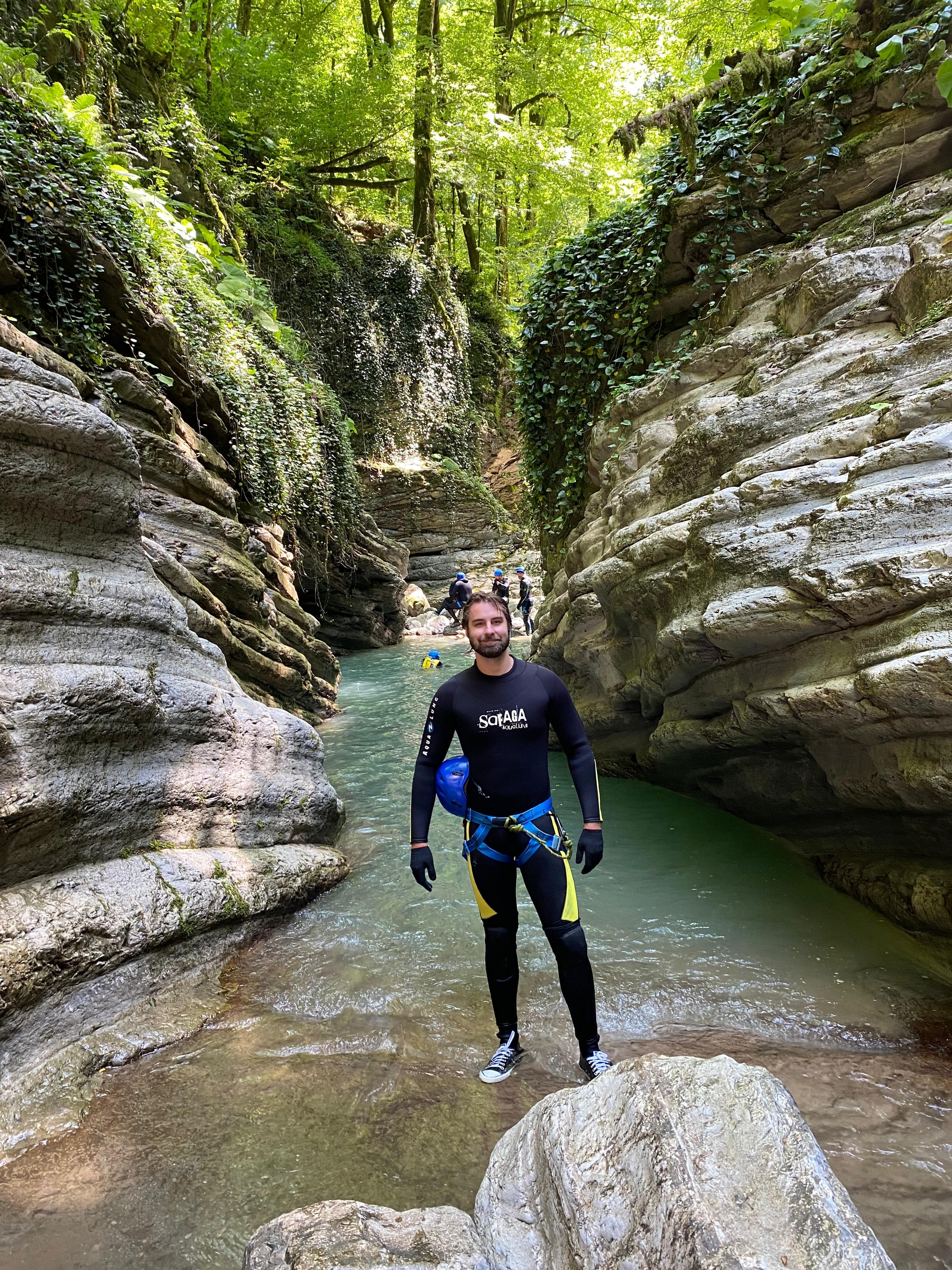 Каньониг Сочи, Водопады Фагуа