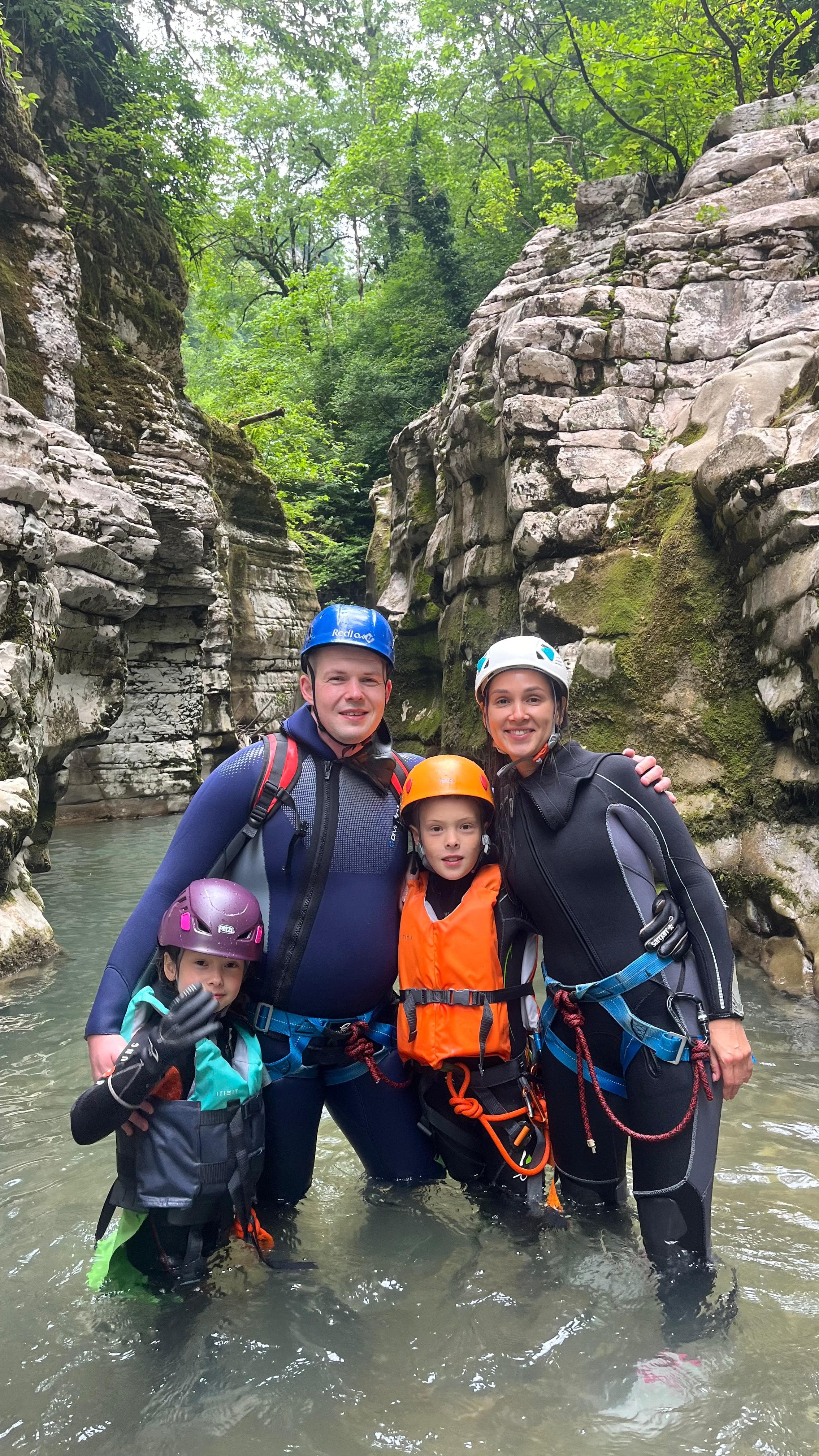 Каньонинг в Сочи , Белые Скалы - фото 8