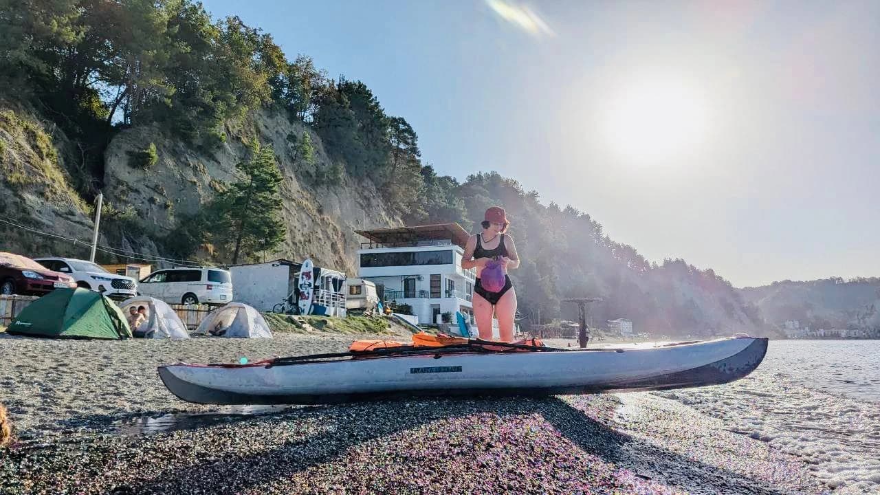 Аргонавты XXI века. Байдарочный поход вдоль побережья Абхазии - фото 3