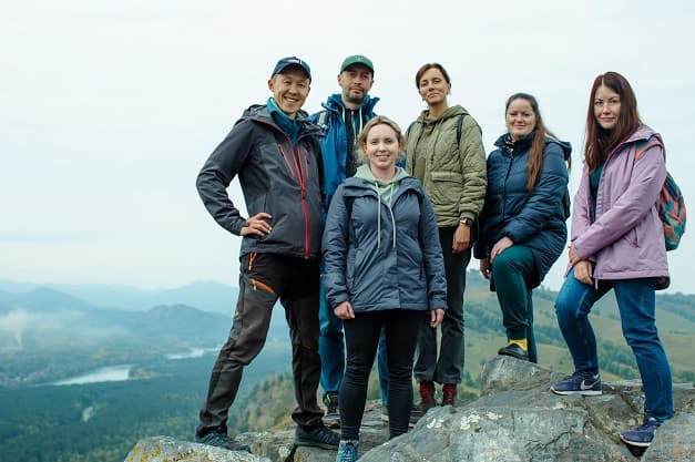 Алтай: Цветение маральника - фото 9