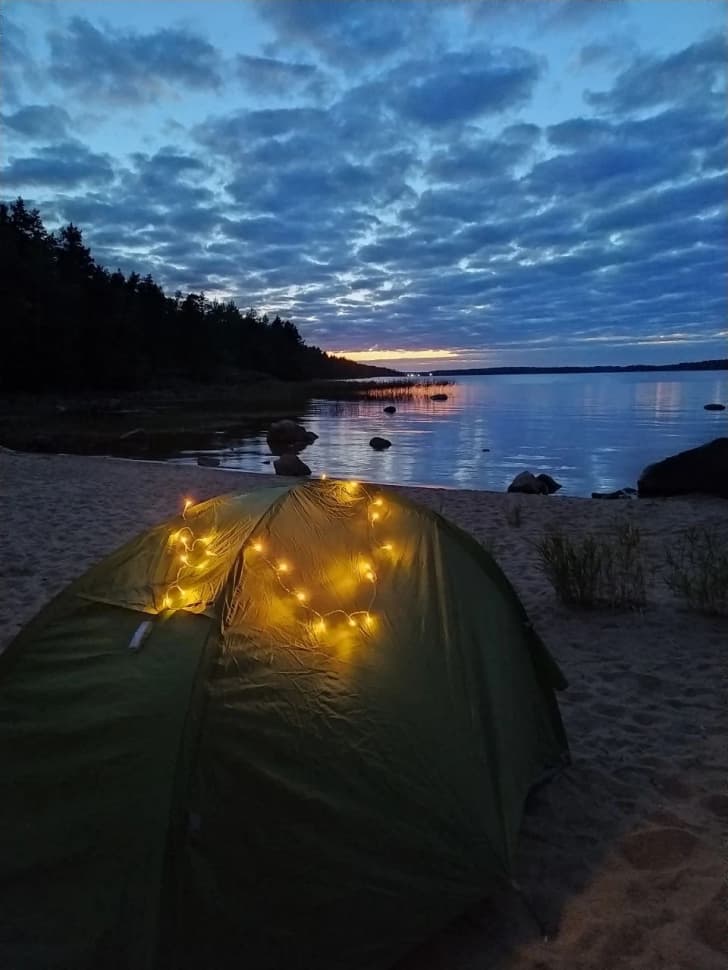 Ладожский берег. Пеший поход с палатками из Санкт-Петербурга - фото 2
