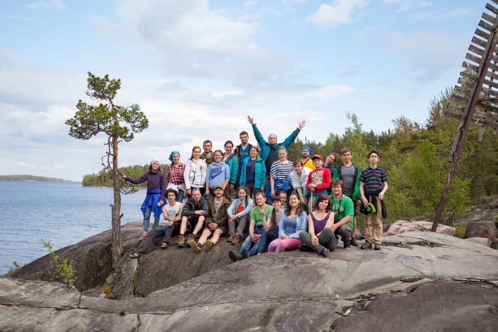Ладожский берег. Пеший поход с палатками из Санкт-Петербурга - фото 16