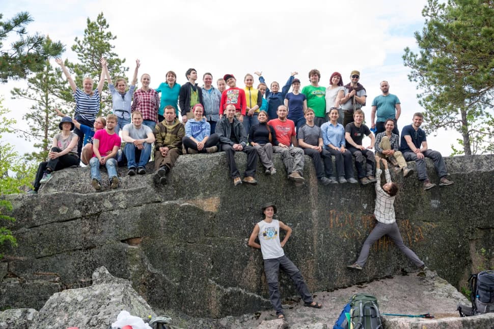 Ладожский берег. Пеший поход с палатками из Санкт-Петербурга - фото 17