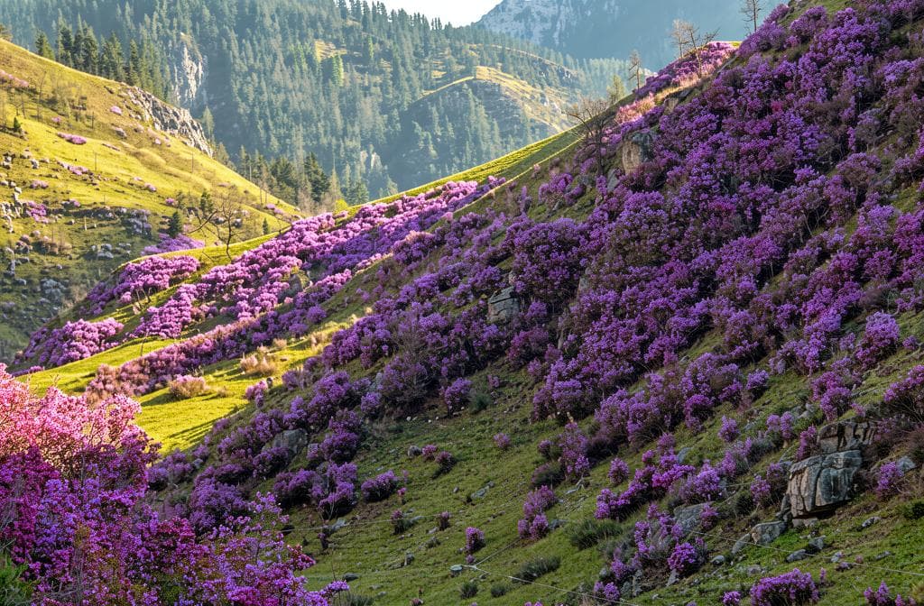 Цветение Маральника на Алтае - фото 2