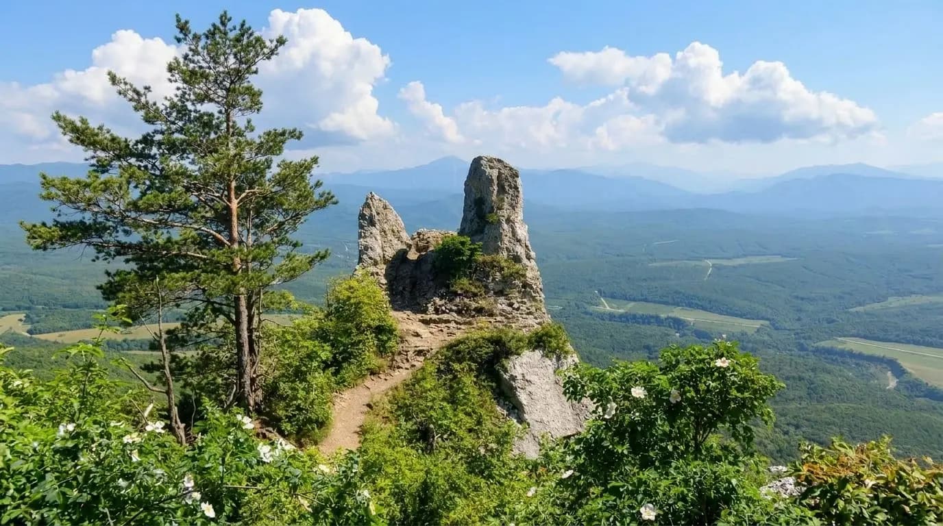 Чёртов палец на Алтае (джип-тур) (экскурсия для баз в районе оз. Ая) - фото 1