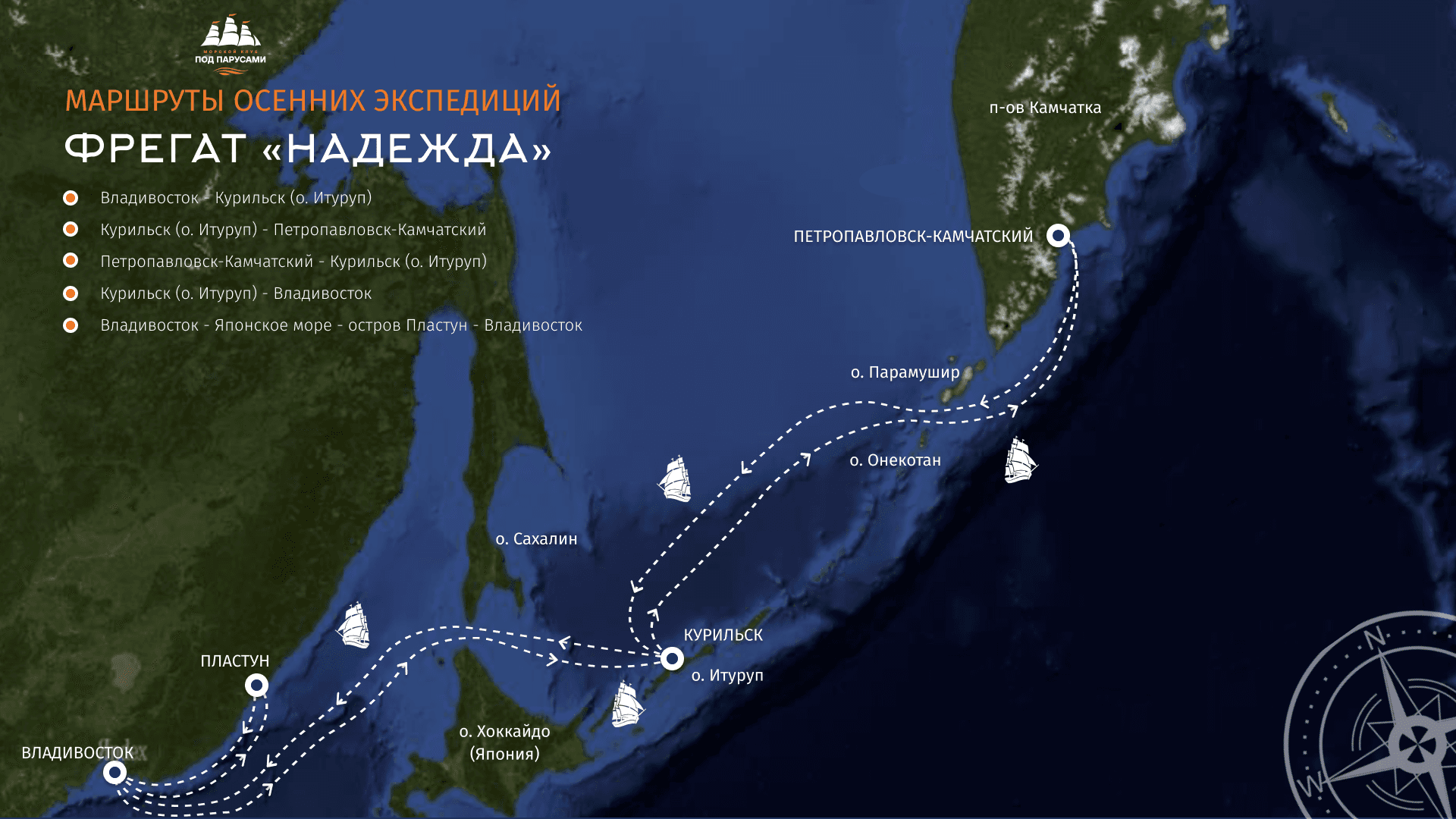 «Надежда»: маршрутами Беринга вместе с РГО - фото 1