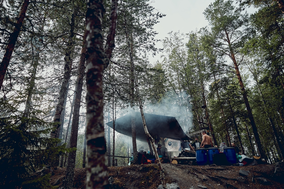 Сплав на катамаранах по реке Кереть, 3 дня