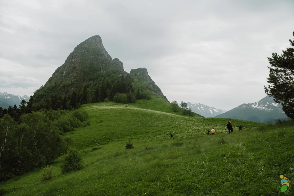 Дамхурц и пик Закан 