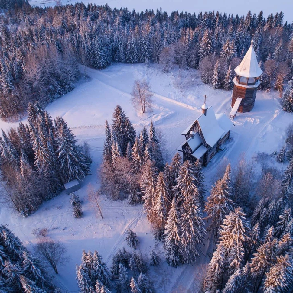 Зимняя Пермь