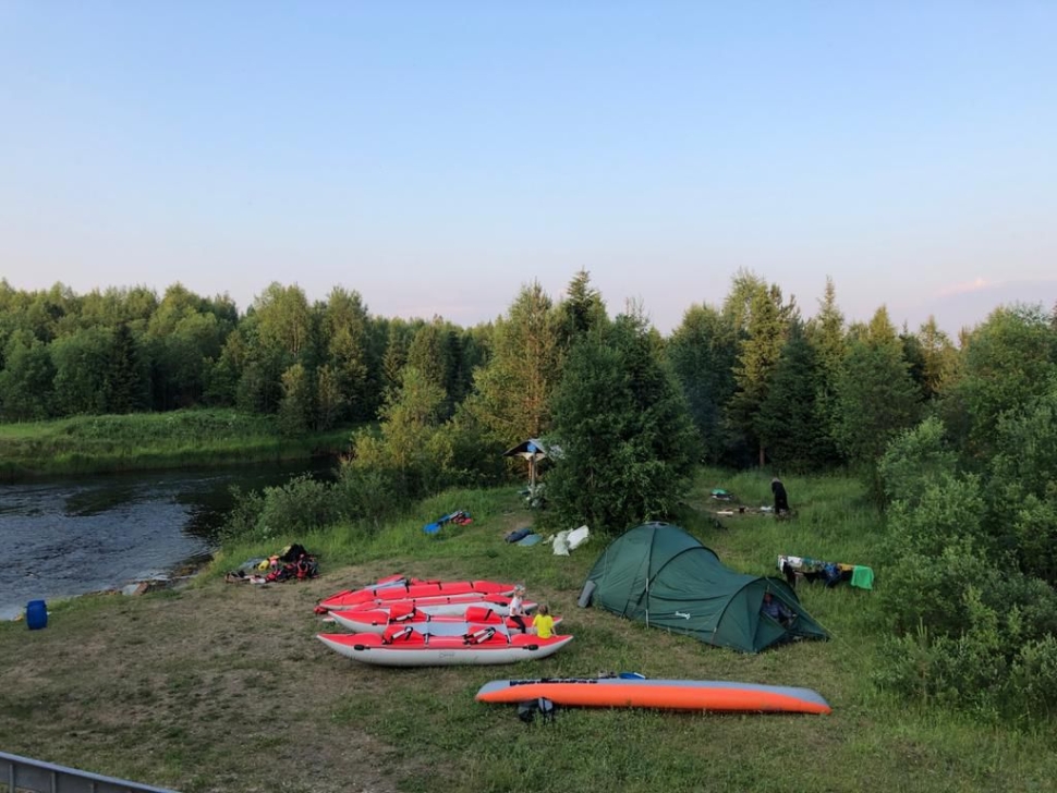 Сплав по Ваймуге