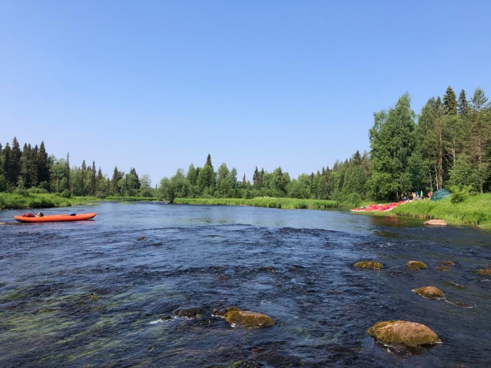 Сплав по Ваймуге